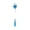 Blue, variant on Stainless Steel Stirring Spoon Gothic Coffee Spoon with Skull Hollow Head Long Handle Halloween Tableware for Dessert Ice Cream Spoon Gift