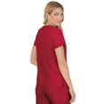 thumbnail image 3 of koi Basics 373 Haut de Sarrau Uni à Encolure en V Becca pour Femme, 3 of 4