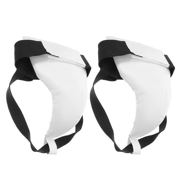 COOPHYA Crotch Protector Groin Protection 2Pcs for Boxing and Martial Arts Equipment