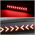 thumbnail image 3 of DNA Motoring 3BL-GMC15-3D-T3-LED-BK For 2014 to 2020 Chevy Silverado GMC Sierra Sequential LED Arrow Style Signal Tail Center 3rd Third Brake Light 15 16 17 18 19, 3 of 6