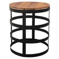 thumbnail image 3 of Teak Wood Nutella Side Table, 3 of 4