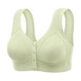 thumbnail image 5 of Lixiuxyad Sports Bra with Cups Women's Front Buttoned Large Sized Bra Vest Style Underwear Women's Bras Without Steel Rings, 5 of 5