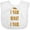 AA-White, variant on Inktastic Thanksgiving I Yam What I Yam Funny Boys or Girls Baby Bib