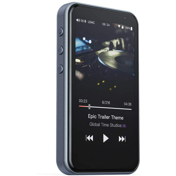 FiiO M6 Portable High Resolution Music Player Titanium - Walmart.com