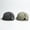 black+khaki, variant on 2-Pack Vintage Cotton Baseball Caps for Women & Men - Adjustable Low Profile Dad Hats with Ponytail Hole, Soft Unisex Solid Color Trucker Hat