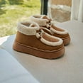 thumbnail image 5 of JUSLIO Womens Boots Platform Boots Comfort Womens Snow Boots Solid Color Fashion Casual Slip On Lightweight Boots Boots for Women, 5 of 9