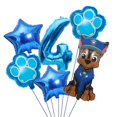 thumbnail image 3 of Globo de aluminio para fiesta de cumpleaños de Paw Patrol, perro, Chase, Skye, Marshall, niño y niña, suministros para fiestas infantiles, 3 of 5