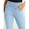 thumbnail image 2 of Sofia by Sofia Vergara Women's and Women's Plus Melisa Flare High Rise Pull On Jeans, 30.5", 32.5" and 34.5" Inseams, Sizes 0-28, 2 of 5