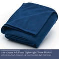thumbnail image 5 of Brookstone Fleece Blanket 2 in 1 Super Soft Cozy Portable Travel Blanket with Carrying Case, 5 of 6