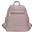 thumbnail image 4 of Mochila KKXIU de piel acolchada a la moda para mujer, color rosa, 4 of 7