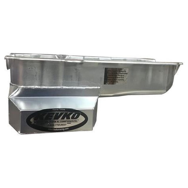 6 qt. Claimer RH Dipstick Oil Pan for Small Block Chevy 1986-Up