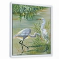 thumbnail image 2 of Designart Oiseaux Héron I ART MURAL À CADRE FLOTTÉ, 2 of 4