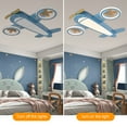 thumbnail image 6 of Airplane Ceiling Light Dimmable Remote Control Lamp Indoor Chandelier for Home, 6 of 16