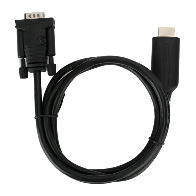 Convertidor De Cable Estable, Cable Negro, Plug And Play Para Proyecciones De Discos Duros