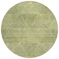 thumbnail image 2 of Addison Rugs Chantille Indoor/Outdoor Transitional Geometric Aloe Washable Round Rug, 8' x 8', 2 of 6