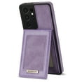 thumbnail image 5 of for Samsung Galaxy S21 Ultra Wallet Case with Card Holder, Faux Leather Kickstand Card Slots Case, RFID Blocking Magnetic Shockproof Protective Slim Back Flip Phone Case for S21 Ultra 6.8",Purple, 5 of 9