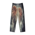 thumbnail image 4 of Balery Men'S Elephant In Smoke Pants,Sleepwear Pants,Pajama Pants,Pj Bottoms Drawstring And Pockets-Large, 4 of 9