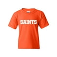 thumbnail image 1 of Mom's Favorite - Big Girls T-Shirts and Tank Tops, up to Big Girls Size 24 - Saints, 1 of 5