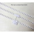 thumbnail image 3 of 10 Meters Blind Chain With 10 Connectors, Cord For Vertical Venetian Roller Blind, Replacement Parts, (white), 3 of 3
