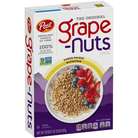 Post Grape Nuts Breakfast Cereal, The Original, 29 (Best Cold Cereal For Weight Watchers)