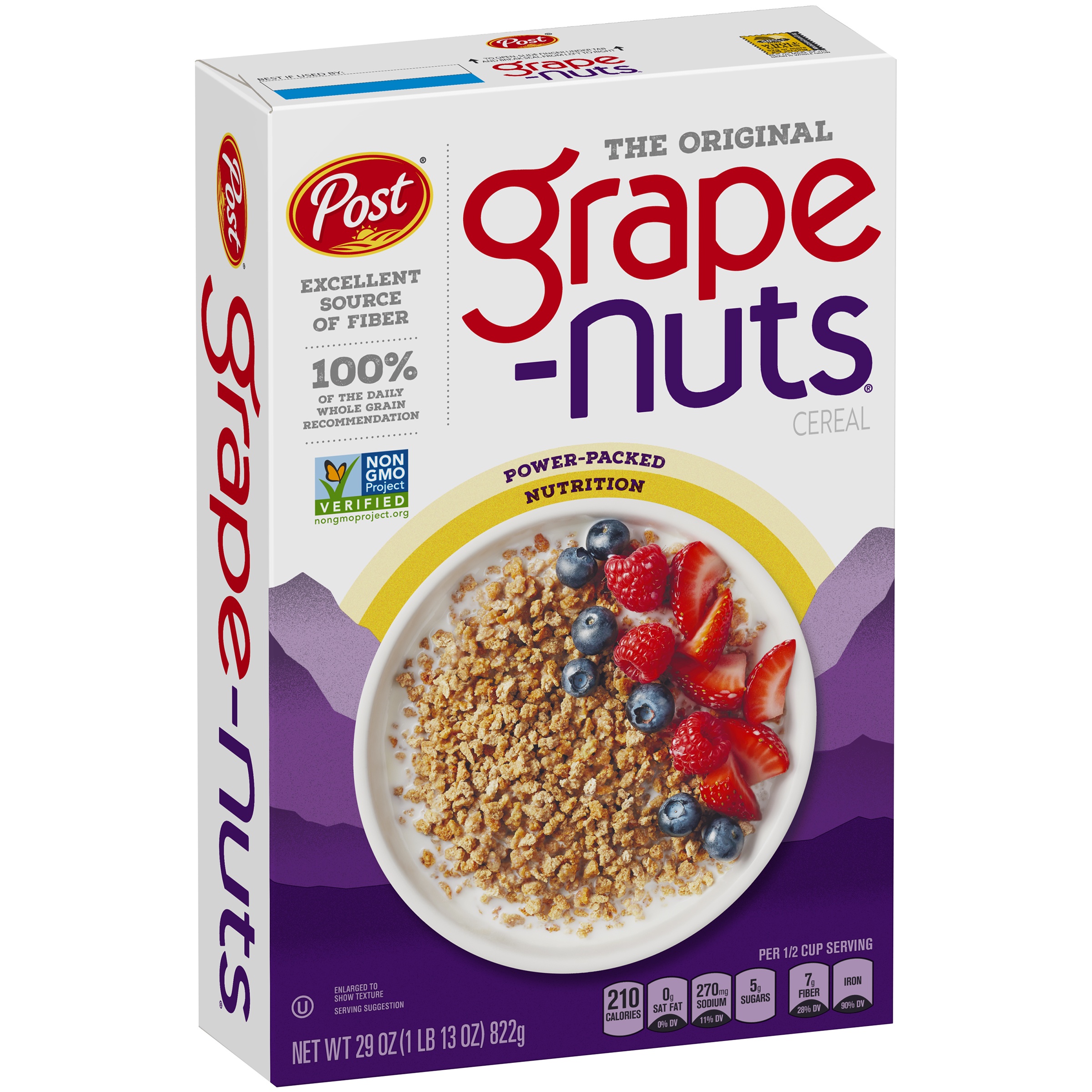 Post Grape Nuts Breakfast Cereal The Original 29 Oz Walmart 