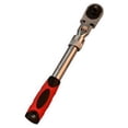 thumbnail image 1 of Llave de carraca telescópica de 72 dientes con liberación rápida automática, llave de carraca de 1/4" con cabezal deslizante, 1 of 5