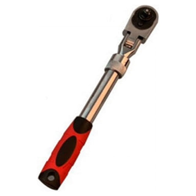 Llave de carraca telescópica de 72 dientes con liberación rápida automática, llave de carraca de 1/4" con cabezal deslizante