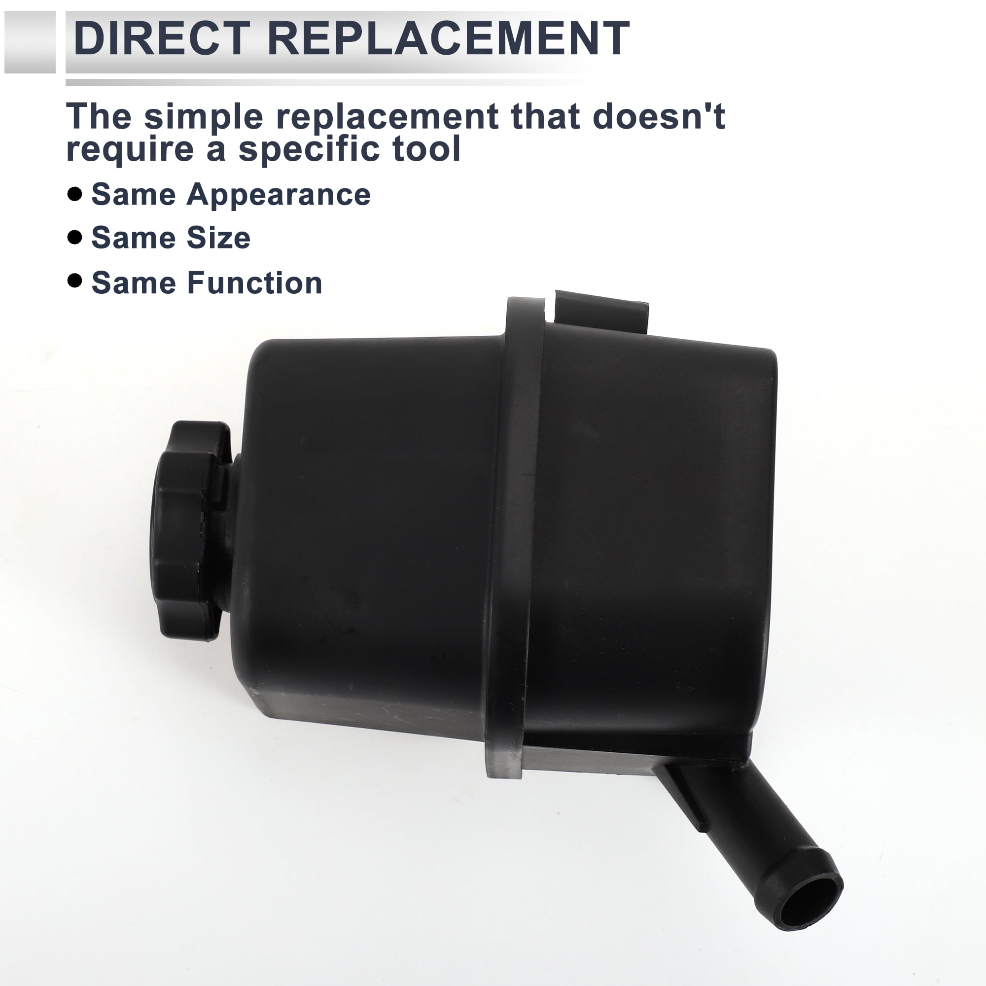 Unique Bargains Power Steering Reservoir for Chevrolet Camaro 2010-2015 OE 92233427