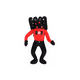 thumbnail image 1 of Peluche Titan Speakerman Juguete Niños Regalo 26cm ROJO NEGRO, 1 of 4