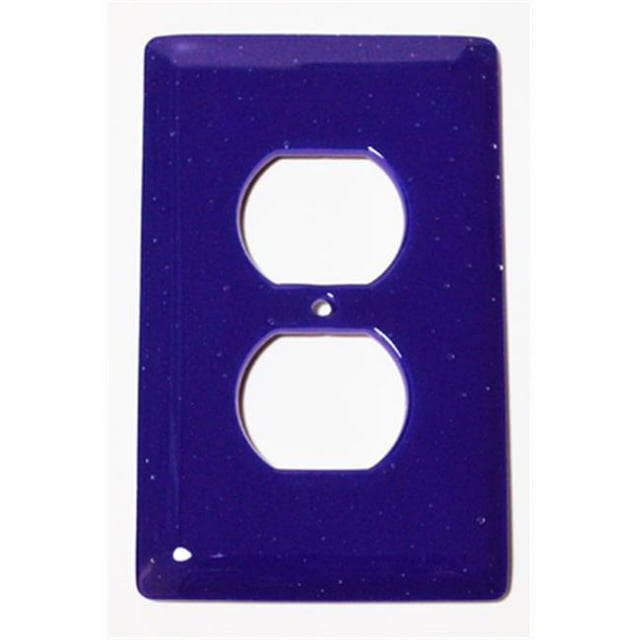 Aquila Art Verre WP1030-1GR Bleu Cobalt Profond 1 Gang Réceptif