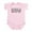 Petal Pink, variant on CafePress - Somebody In Kansas Loves Me Infant Bodysuit - Baby Light Bodysuit, Size Newborn - 24 Months