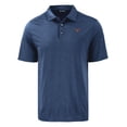 thumbnail image 2 of Men's Cutter & Buck Navy Texas Longhorns Coastline Epic Comfort Eco Recycled Polo, 2 of 3
