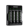 thumbnail image 1 of Pilas AA recargables HIVEVOLT 2800 mAh con cargador x4, 1 of 7