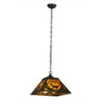 thumbnail image 3 of Meyda Tiffany 126272 Deer At Dawn 2 Light 22" Wide Pendant - Bronze, 3 of 7
