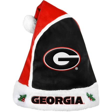 Forever Collectibles NCAA 2015 Santa Hat, University of Georgia Bulldogs