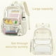 thumbnail image 4 of Mochila transparente CAMTOP de PVC resistente transparente de 17 pulgadas, 4 of 9