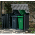 thumbnail image 3 of Keter Cobertizo de Almacenamiento Sio Midi, Color Marron, Caja para almacenar, Exterior e Interior., 3 of 4