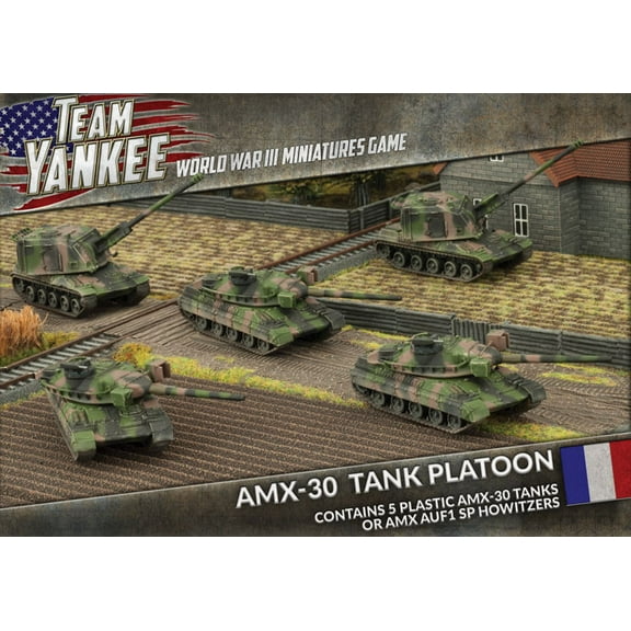 Battlefront Miniatures AMX-30 Tank Platoon New