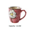 thumbnail image 2 of Juego de tazas para cappuccino de porcelana rockgoldbug de 12 oz, aptas para microondas, 2 of 8