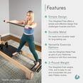 thumbnail image 4 of Balanced Body Weighted Metal Pole, Weighted Bar for Home or Studio Workouts, Exercise Equipment for Home Fitness or Gym Use, 4 of 5