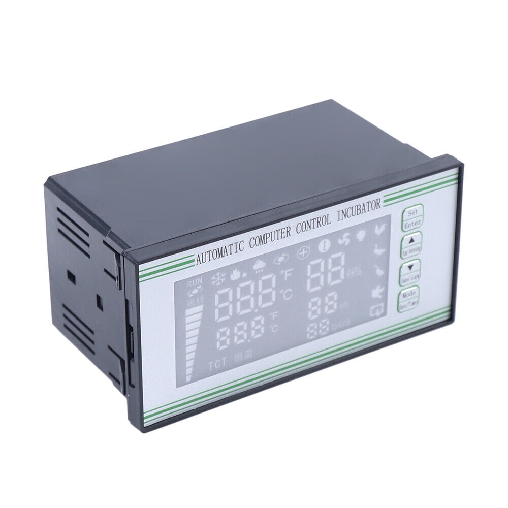 Digital Egg Incubator Automatic Temperature Humidity Controller Thermostat Digital Egg Incubator Controller Automatic Humidity Sensor Thermostat XM-18S
