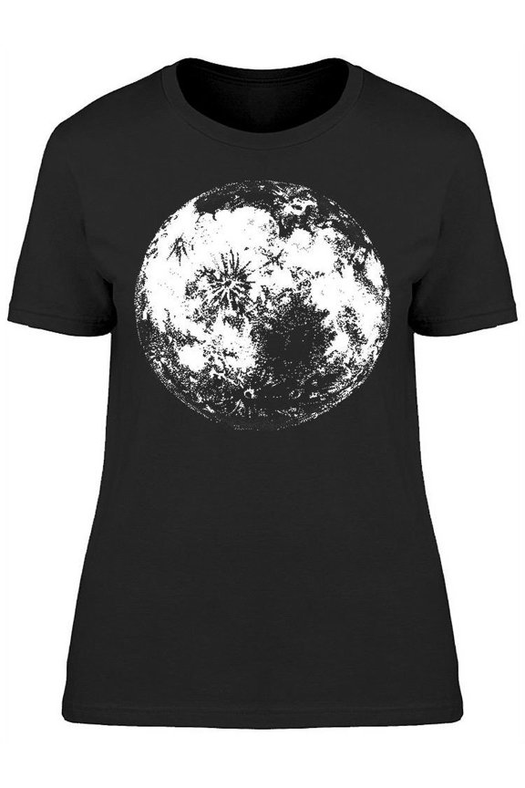 Big Lunar Object T-Shirt Women -Image by Shutterstock, Female x-Large