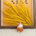 thumbnail image 3 of Wood Craft Cat Decor Adorable Exquisite Ornament Handicraft Cats Figures Decorations Small Size Handicraft Making Props DIY Pendant Crafting Prop, 3 of 8