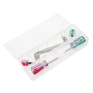 Tournevis, Jeu d'outils à main Offset Z en forme d'outil à main à fente en forme de jeu d'instruments à main avec fente 7 Ensemble Z tête offset 7 En Z en forme de fente 7 Dans 1 Dsfen Huiop Siuke