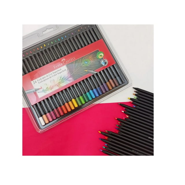 Colores Supersoft Faber-Castell con 50 Tonos Intensos Faber-Castell SUPERSOFT
