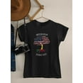 thumbnail image 3 of American Grown Beninese Roots T-Shirt Women -Smartprints Designs, Female x-Large, 3 of 4