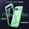 thumbnail image 3 of MISSUNNY Case for Google Pixel 8a 6.1-Inch 2024, Non-Yellowing Shockproof Bumper Protective Phone Cover, Anti-Scratch Hard PC Back (Mint), 3 of 4