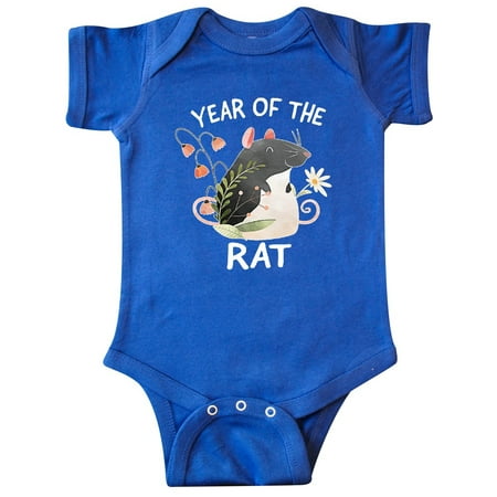 

Inktastic Chinese Zodiac Year of The Rat Gift Baby Boy or Baby Girl Bodysuit