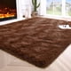 thumbnail image 1 of Alfombra de área Noahas Esponjosa Marrón 120x160cm para Dormitorio y Sala, 1 of 7