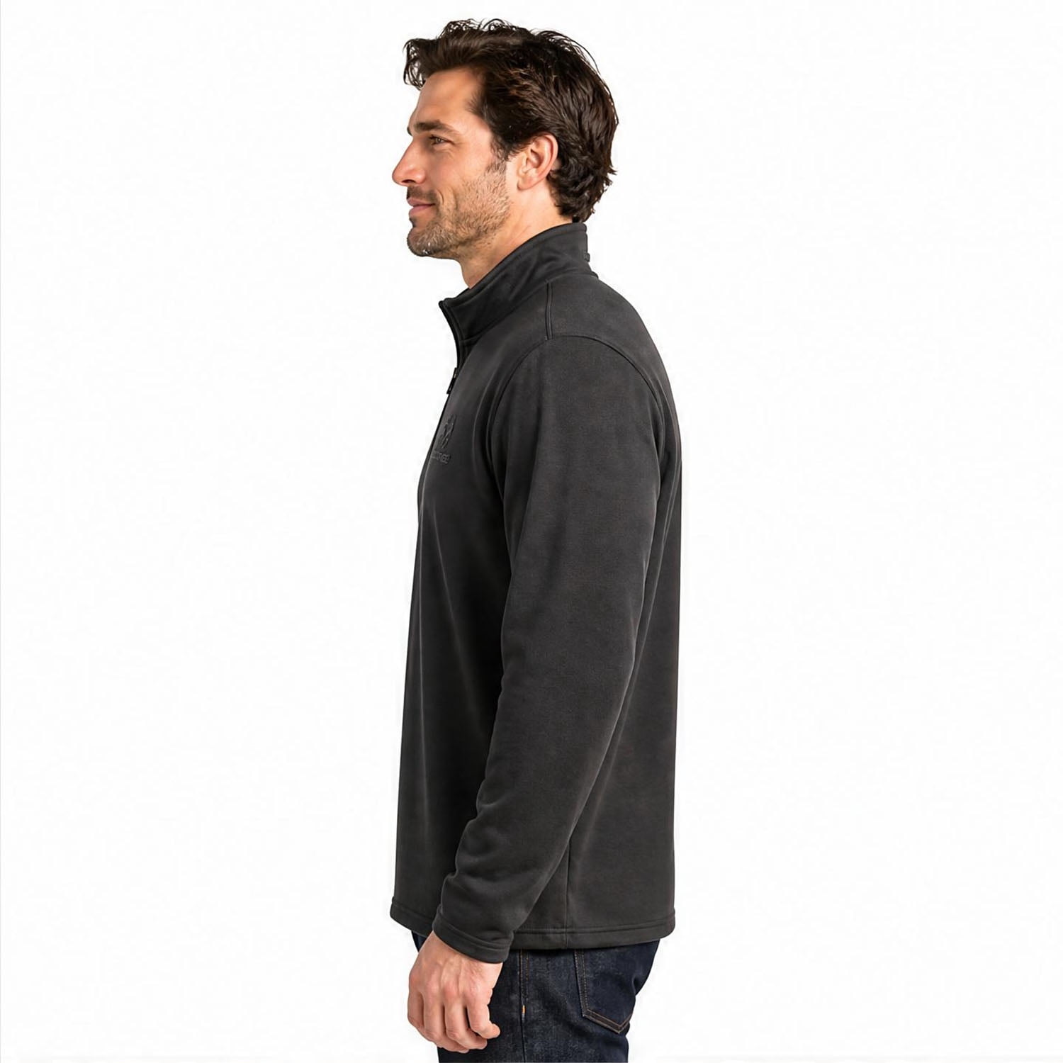 Realtree Men's Fleece Quarter Zip Pullover Sweatshirt, Sizes S-2XL